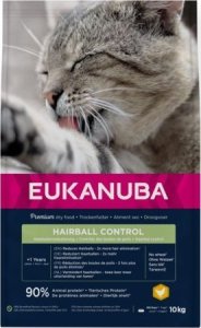 EUKANUBA Eukanuba Adult Hairball Control Rich in Chicken - sucha karma dla kota - 10 kg 1