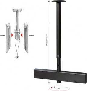 Fiber Mounts Stropní zavěšení televize OMB LIFT600 FIX 1