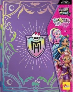 Lisciani Pamiętnik Sketchbook Monster High Cute 1