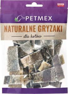 Petmex PETMEX - Skóra dorsza paseczki naturalny gryzak dla KOTA 40g 1