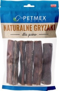 Petmex PETMEX Przełyk wołowy okrągły gryzak naturalny 200g 1