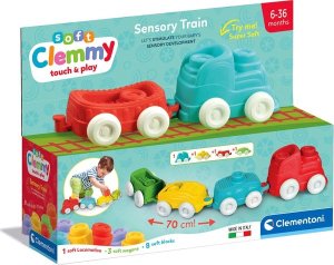 Clementoni Clemmy Soft. Pociąg sensoryczny 8
