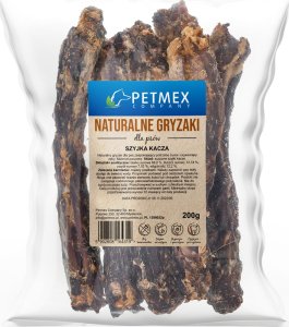 Petmex PETMEX Szyja kacza gryzak naturalny 200g 1