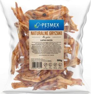 Petmex PETMEX - Łapka kacza gryzak naturalny 500g 1