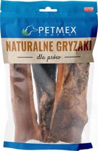Petmex PETMEX Skóra jelenia gryzak naturalny 15cm 100g 1