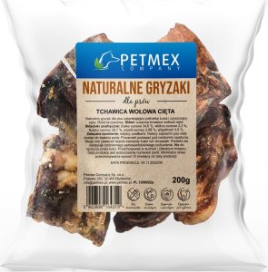 Petmex PETMEX Tchawica wołowa cięta gryzak naturalny 200g 1