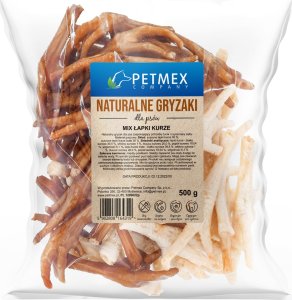 Petmex PETMEX - Łapa kurza mix gryzak naturalny 500g 1