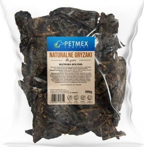 Petmex PETMEX Wątroba wołowa gryzak naturalny 500g 1