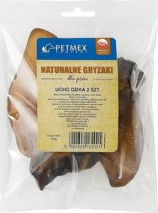 Petmex PETMEX Ucho dzika gryzak naturalny 2szt. 1