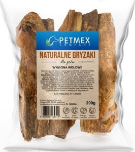 Petmex PETMEX Wymiono wołowe gryzak naturalny 200g 1