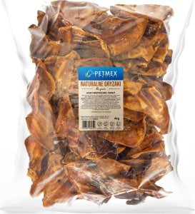 Petmex PETMEX - Ucho wieprzowe gryzak naturalny 100szt 1