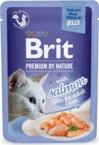 Brit BRIT Pouch jelly Fillets with Salmon 85g 1