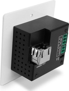 System przekazu sygnału AV Lindy Adap Lindy 70m Cat.6 HDMI 4K60 Wall Plate Extender 4