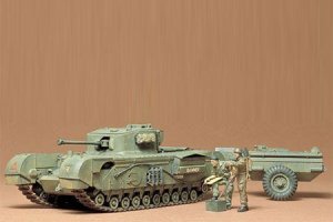 Tamiya British Churchill C Tank 1