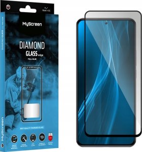 MyScreen Protector MyScreen Protector - Szkło hartowane na lekko zaokrąglone ekrany DIAMOND GLASS LITE edge FULL GLUE do Apple iPhone 16 Pro 6.3" 1