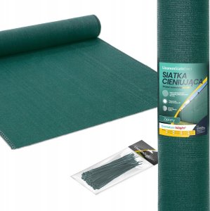 Linarem SiatkiSieci SIATKA CIENIUJĄCA 90% MASKUJĄCA MATA OSŁONOWA NA OGRODZENIE PŁOT 1,8x25m UV 4