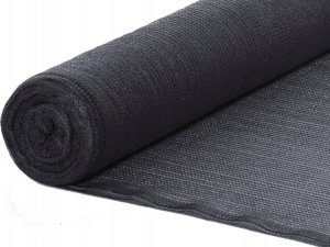 Linarem SiatkiSieci SIATKA CIENIUJĄCA 1,2x25m OSŁONA MASKUJĄCA NA OGRODZENIE PŁOT 75% GRAFITOWA 6