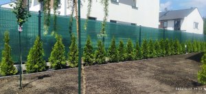 Linarem SiatkiSieci SIATKA CIENIUJĄCA 2x25m MASKUJĄCA OSŁONA NA OGRODZENIE PŁOT 75% +UV 2