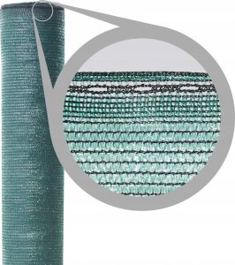 Linarem SiatkiSieci SIATKA CIENIUJĄCA 2x25m MASKUJĄCA OSŁONA NA OGRODZENIE PŁOT 75% +UV 6