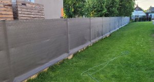 Linarem SiatkiSieci SIATKA CIENIUJĄCA 95% MASKUJĄCA 2x50m OSŁONA NA PŁOT OGRODZENIE SZARA +UV 3