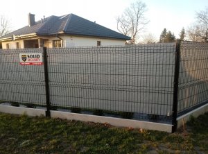 Linarem SiatkiSieci SIATKA CIENIUJĄCA 95% MASKUJĄCA 2x50m OSŁONA NA PŁOT OGRODZENIE SZARA +UV 4