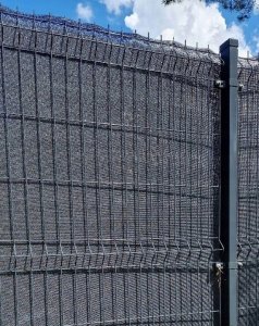 Linarem SiatkiSieci SIATKA CIENIUJĄCA 95% OSŁONA 1,2x10m ANTRACYT MASKUJĄCA NA OGRODZENIE PŁOT 11