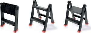 Kistenberg Titan Drabina wolnostojąca jednostronna tworzywo sztuczne 2 stopniowa (KUL4560) 3