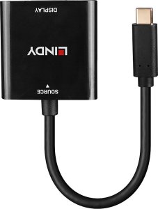 Adapter USB Lindy USB-C - DisplayPort Czarny  (43269) 5