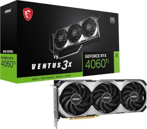 Karta graficzna MSI GeForce RTX 4060 Ti Ventus 3X E OC 8GB GDDR6 1