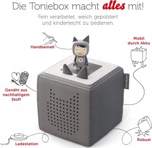 Tonies Tonies Starterset anthrazit (Toniebox + Kreativ-Tonie) 4