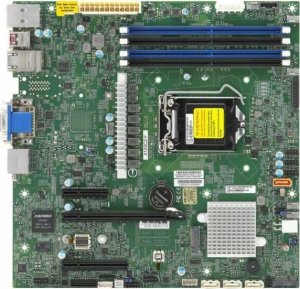 Płyta główna SuperMicro Supermicro Mainboard X12SCZ-QF micro-ATX Sockel 1200 Bulk 1