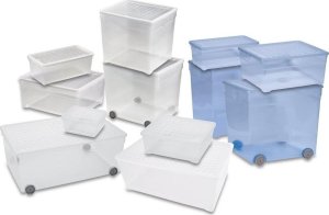 Curver Curver Pojemnik Textile 45l Transparentny 196065... 3