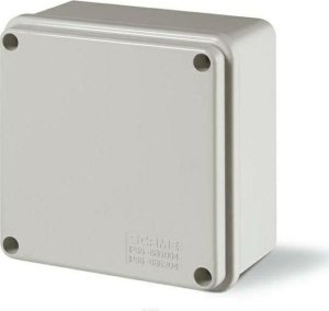 Scame Puszka natynkowa hermetyczna IP56 452X380X130mm bez dławnic Scabox 686.211 szara 2