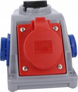 PCESP Zestaw gniazdo Combopol 16A 400V 3P+Z+N 2x230V 960615421W Pce polska 2