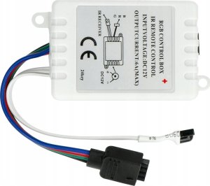 Prescot Sterownik do taśm ledowych RGB z pilotem podczerwieni 72W PR-RGB-72-24K-IR 4