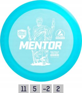 Discmania Discgolf DISCMANIA Distance Driver MENTOR Active Premium Blue 11/5/-2/2 1