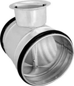 ALNOR CLOSING DAMPER WITH GASKET DASL-160 1