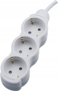 Bemko EXTENSION CORD 3 VIETU 5M WH B06-NB3GS5M 1