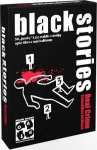 Sourcing TABLE GAME BLACK STORIES REAL CRIME LT 1