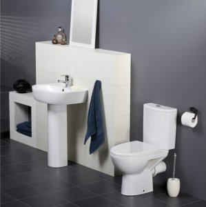 Miska WC Cersanit COMPAC TPARVA 306 PA011 3/6 WHITE 6