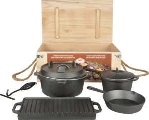 Esschert Design DUTCH OVEN COOKINGSET 7 PCS 1