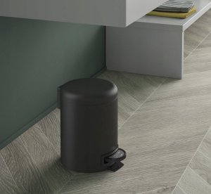 Kosz na pranie Sapho PEDAL BIN 5L POTTY BLACK 4