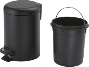 Kosz na pranie Sapho PEDAL BIN 5L POTTY BLACK 6