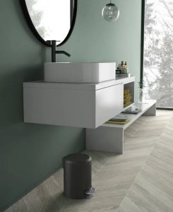 Kosz na pranie Sapho PEDAL BIN 5L POTTY BLACK 8