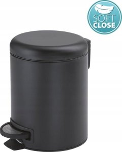 Kosz na pranie Sapho PEDAL BIN 5L POTTY BLACK 10
