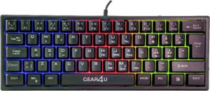 Klawiatura Gear4U GEAR4U Mini Gaming Tastatur - 60% 1