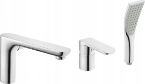 Bateria wannowa Sourcing 3- HOLE BATH TUB MIXER SIROS CHROME 2