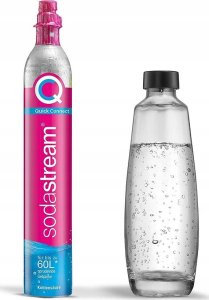 Sodastream SodaStream Zubehör Kit DUO Reservezylinder 60L QC+1 Glasflasche (1053400490) 1