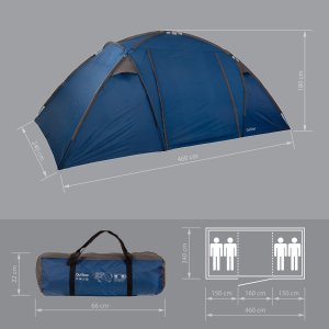 Namiot turystyczny Sourcing 2 ROOM AND 1 LOBBY (4 PERSONS) 2