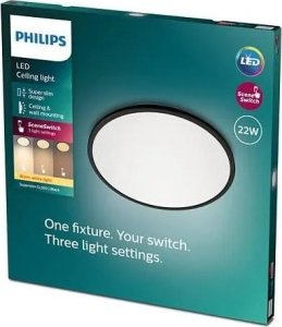 Lampa sufitowa Philips SUPERSLIM CL550 SS RD 22W 27K B WV 06 6
